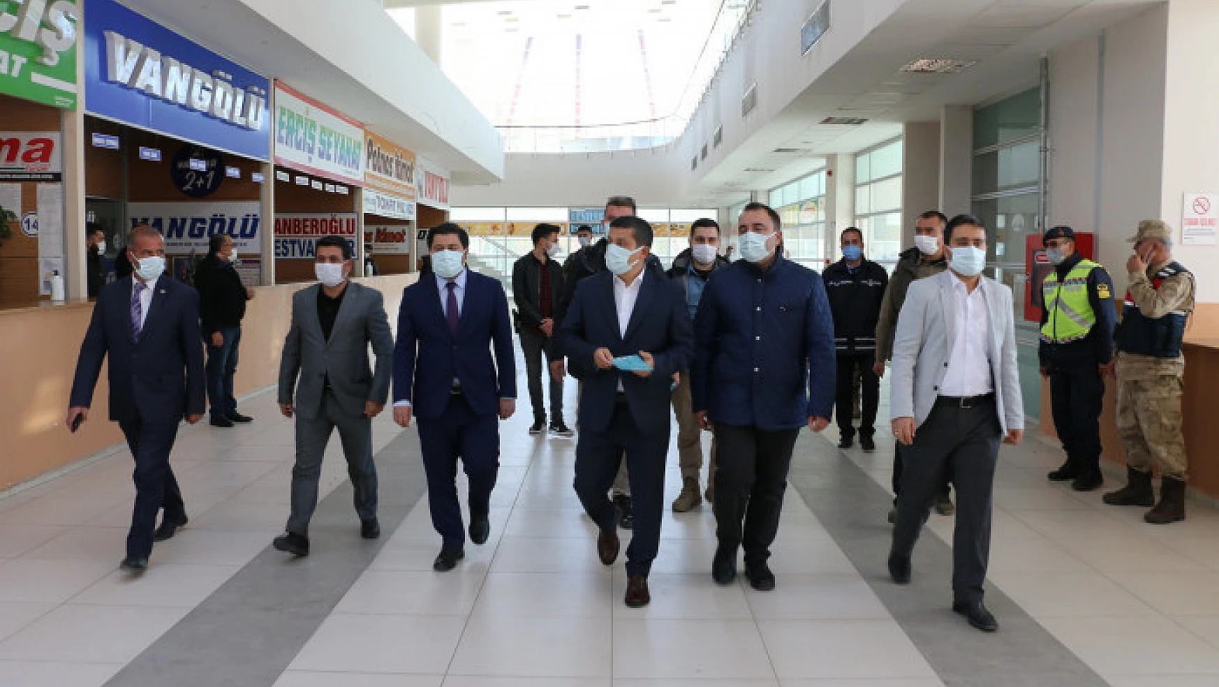 Kaymakam Mehmetbeyoğlu'ndan koronavirüs denetimi