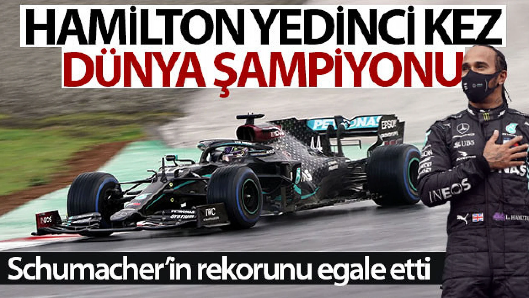 Lewis Hamilton, İstanbul'da şampiyonluğunu ilan etti