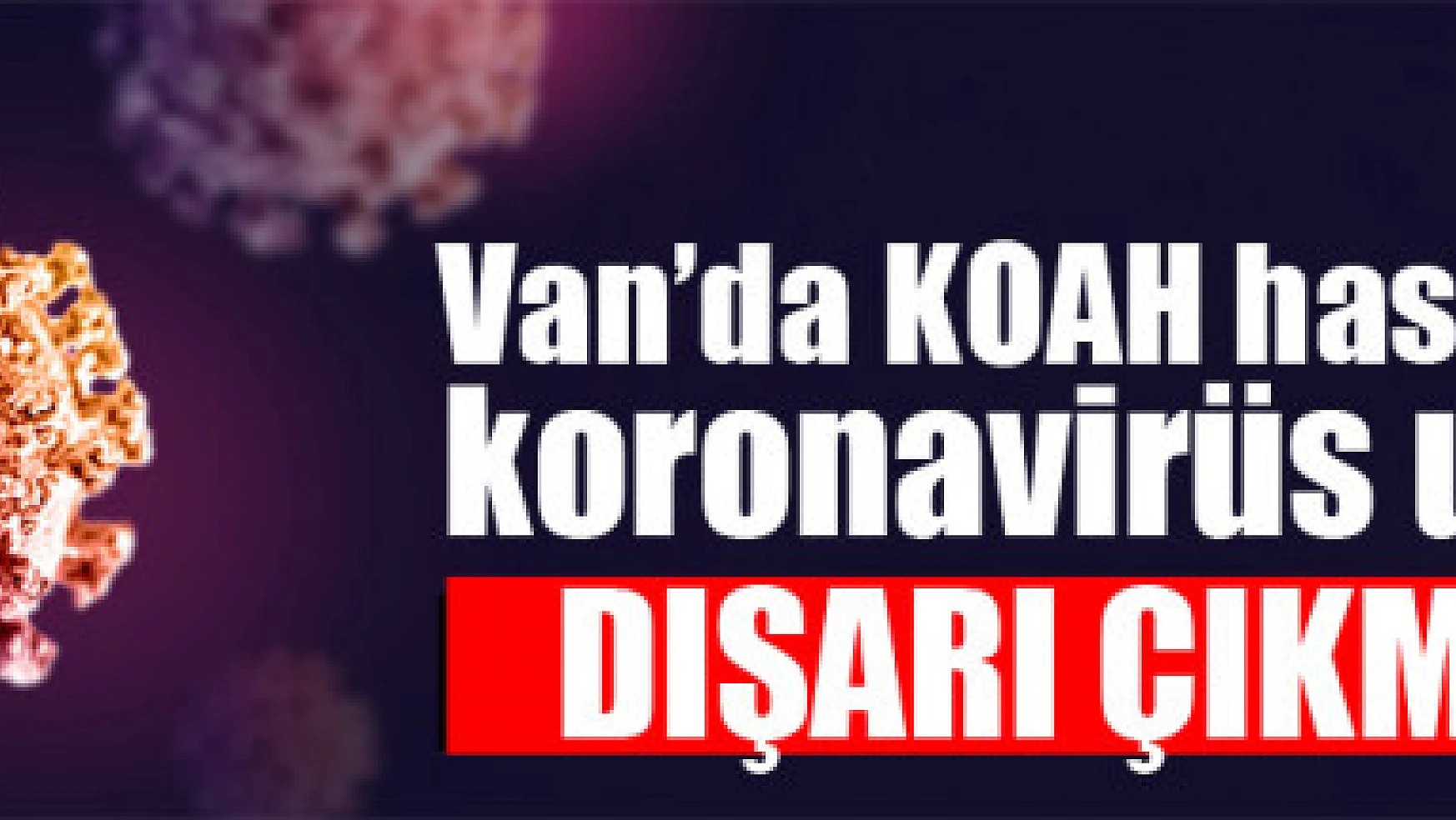 Sağlık Müdürü Sünnetçioğlu'ndan KOAH hastalarına koronavirüs uyarı