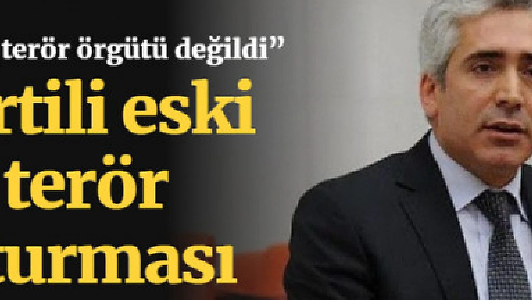 AK Partili eski milletvekili Galip Ensarioğlu'na terör soruşturması
