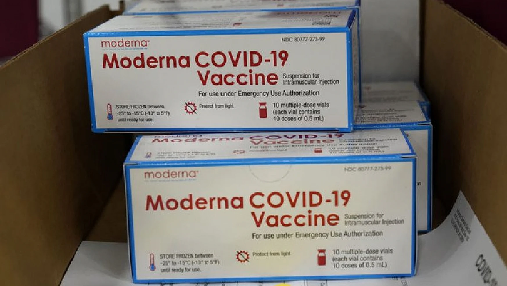 Avrupa İlaç Ajansı'ndan Moderna aşısına onay çıkmadı