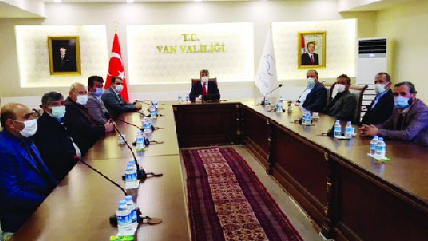 AK Parti heyetinden Vali Bilmez ve Emniyet Müdürü Karabağ'a ziyaret