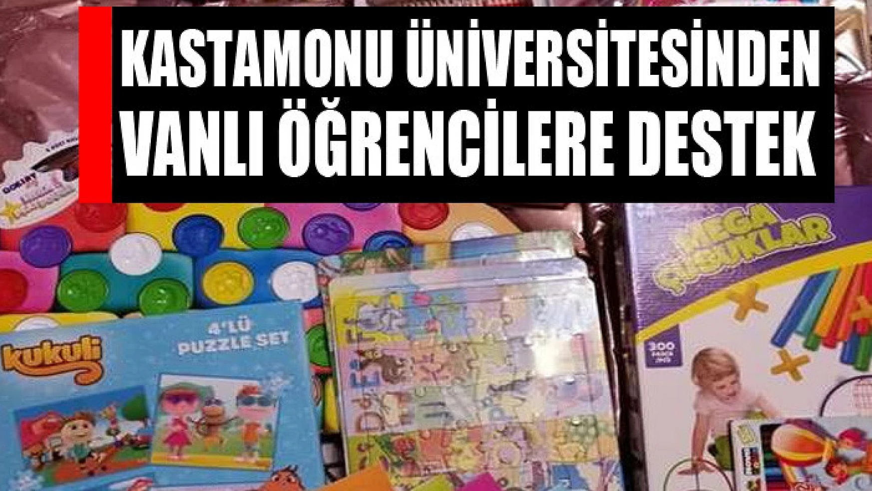 Kastamonu Üniversitesinden Vanlı öğrencilere destek