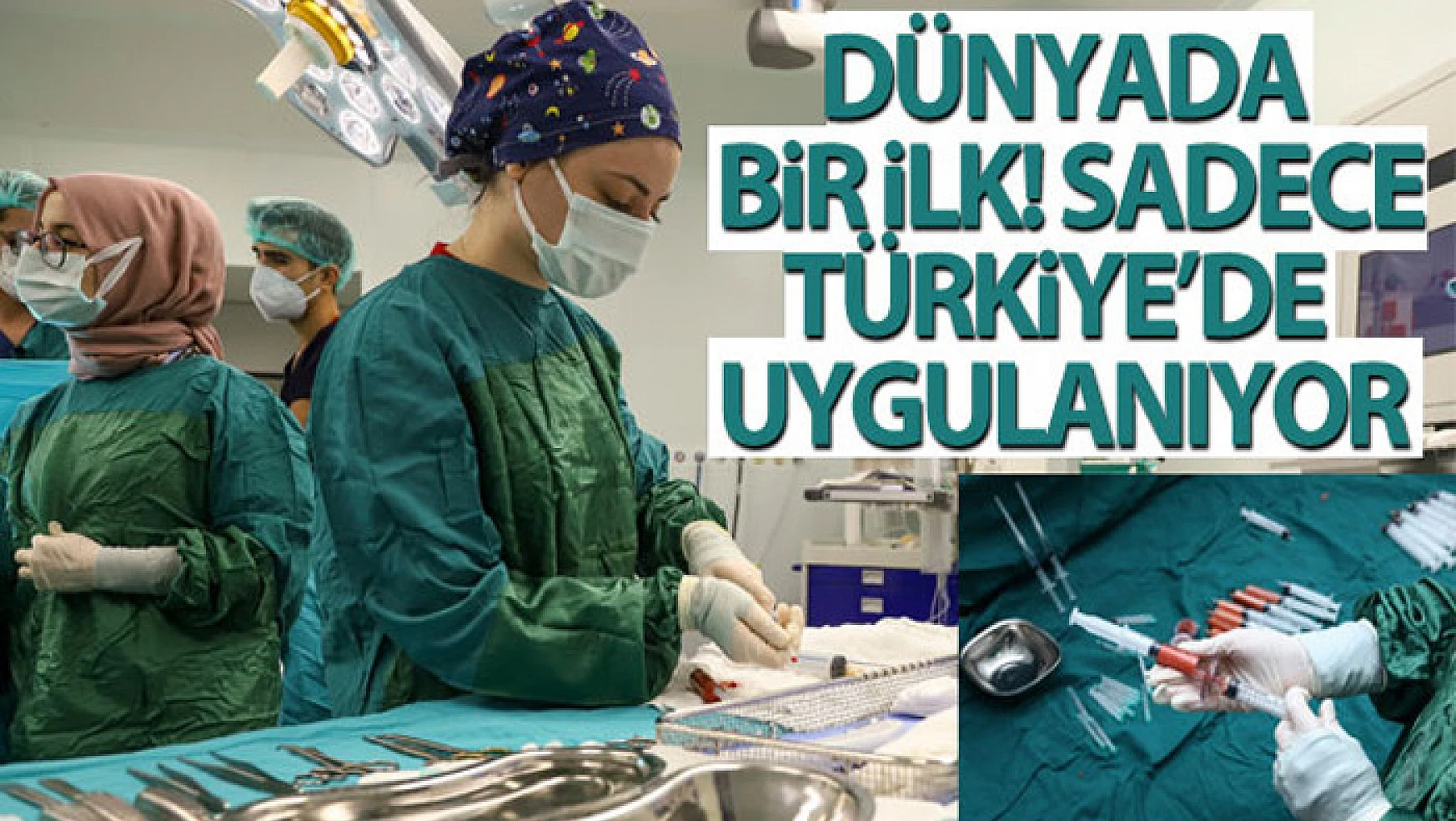Yanık tedavisinde dünyada bir ilk: Türkiye'de uygulanıyor