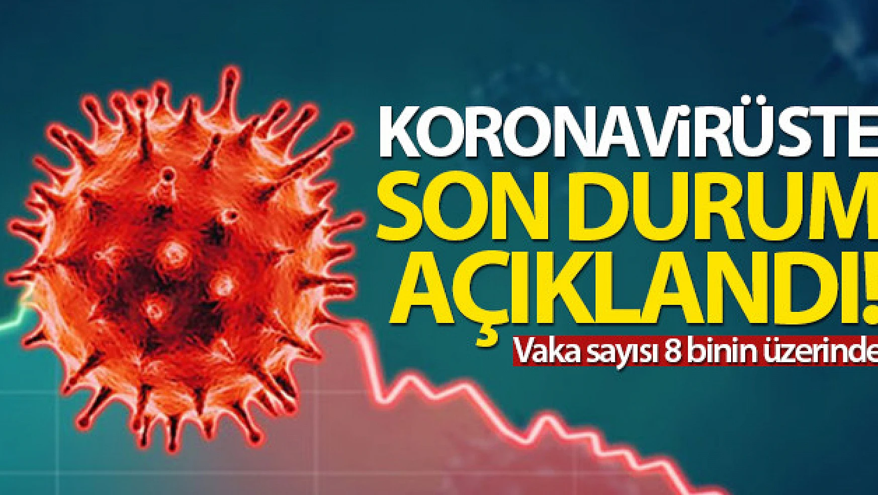 Türkiye'de son 24 saatte 8.636 koronavirüs vakası tespit edildi