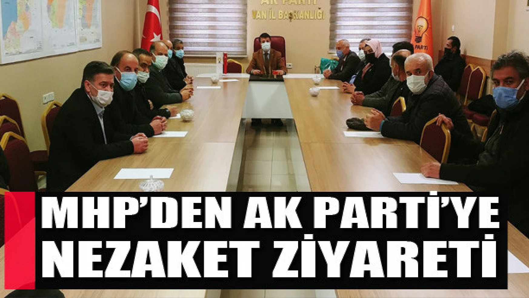 MHP'den AK Parti'ye nezaket ziyareti