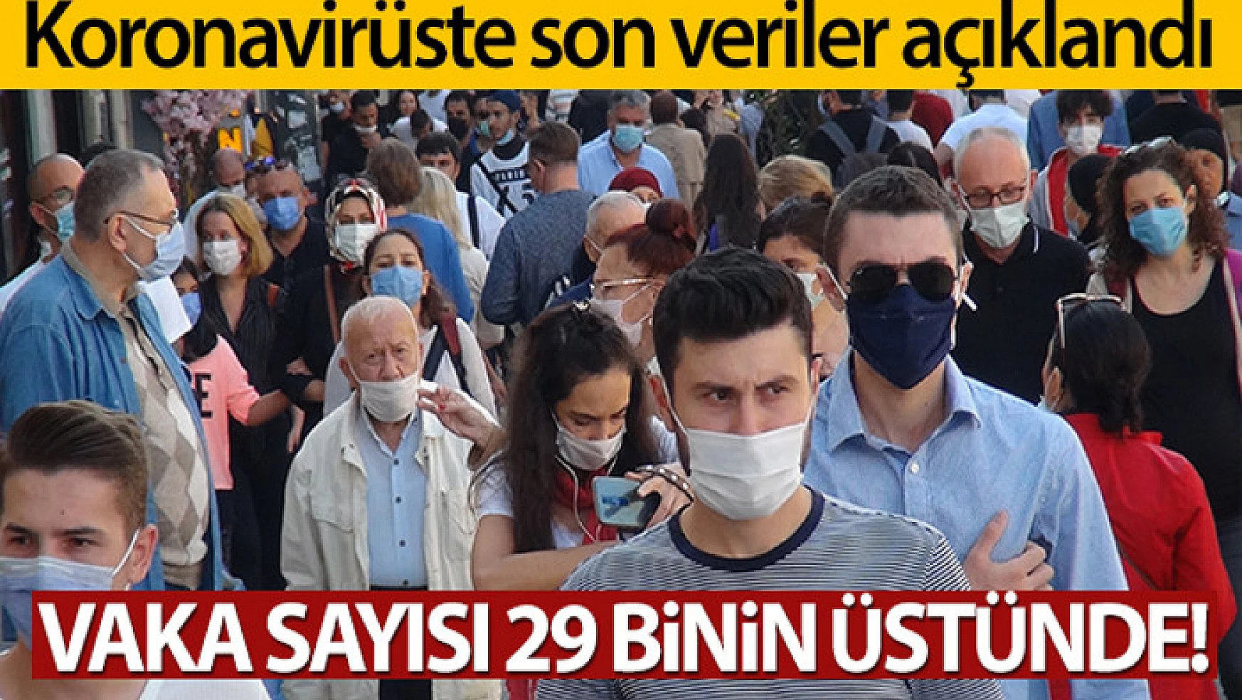 Türkiye'de son 24 saatte 29.058 koronavirüs vakası tespit edildi