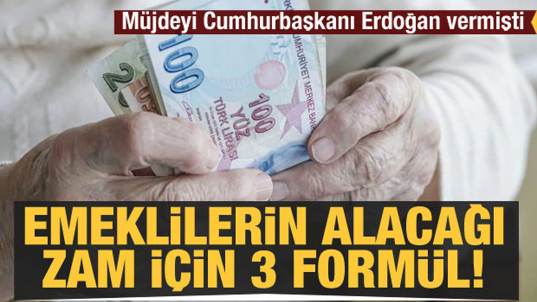 Müjdeyi Cumhurbaşkanı Erdoğan vermişti! İşte 'emekli ikramiyeleri' için 3 formül