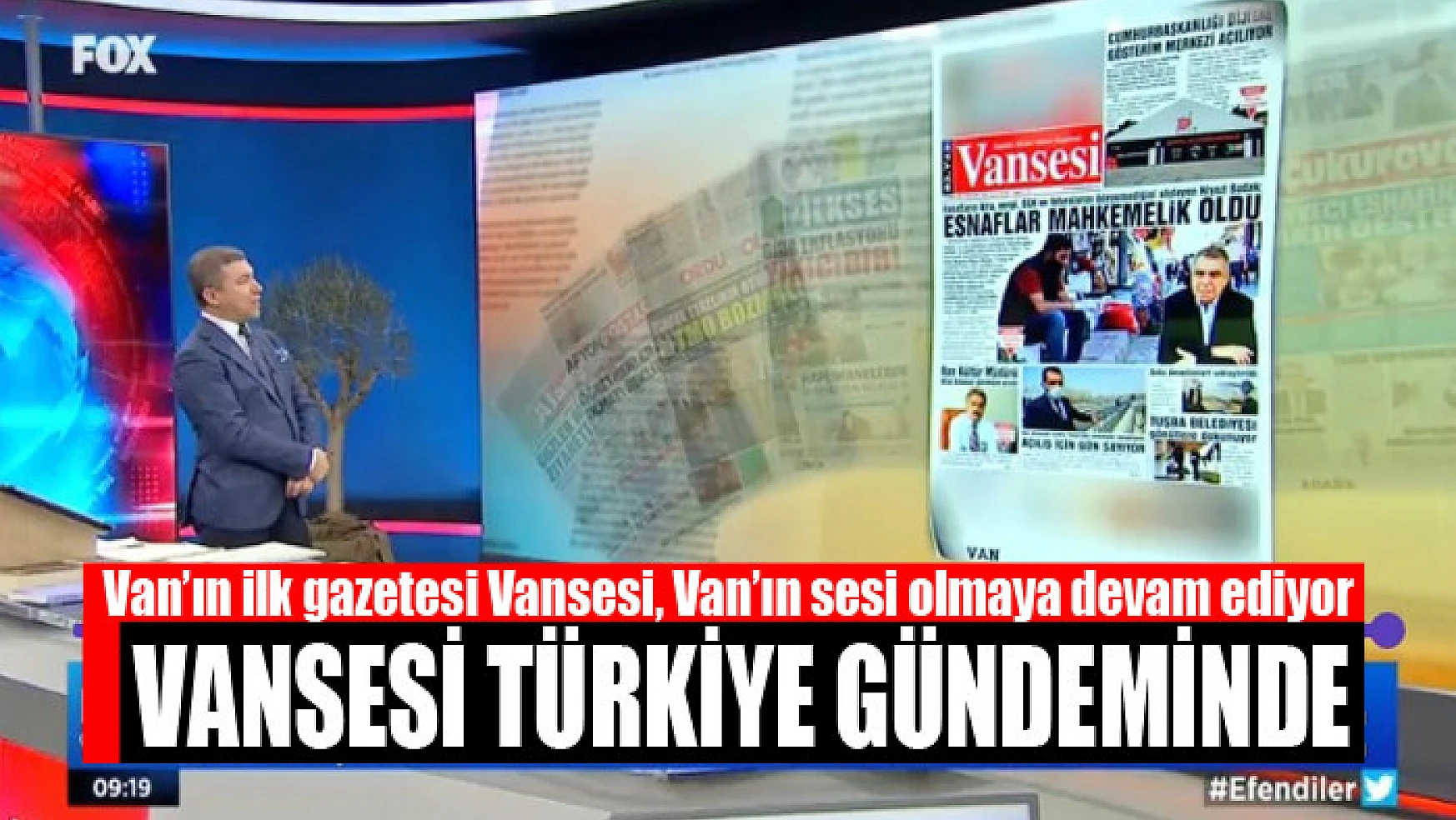 Vansesi Gazetesi Türkiye gündeminde