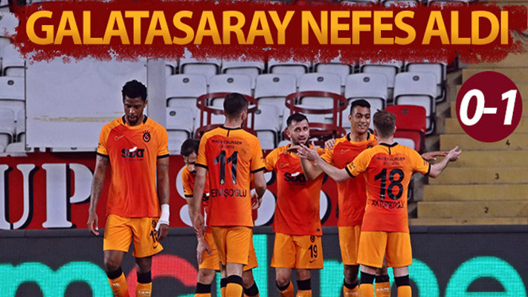 Galatasaray'dan kritik 3 puan