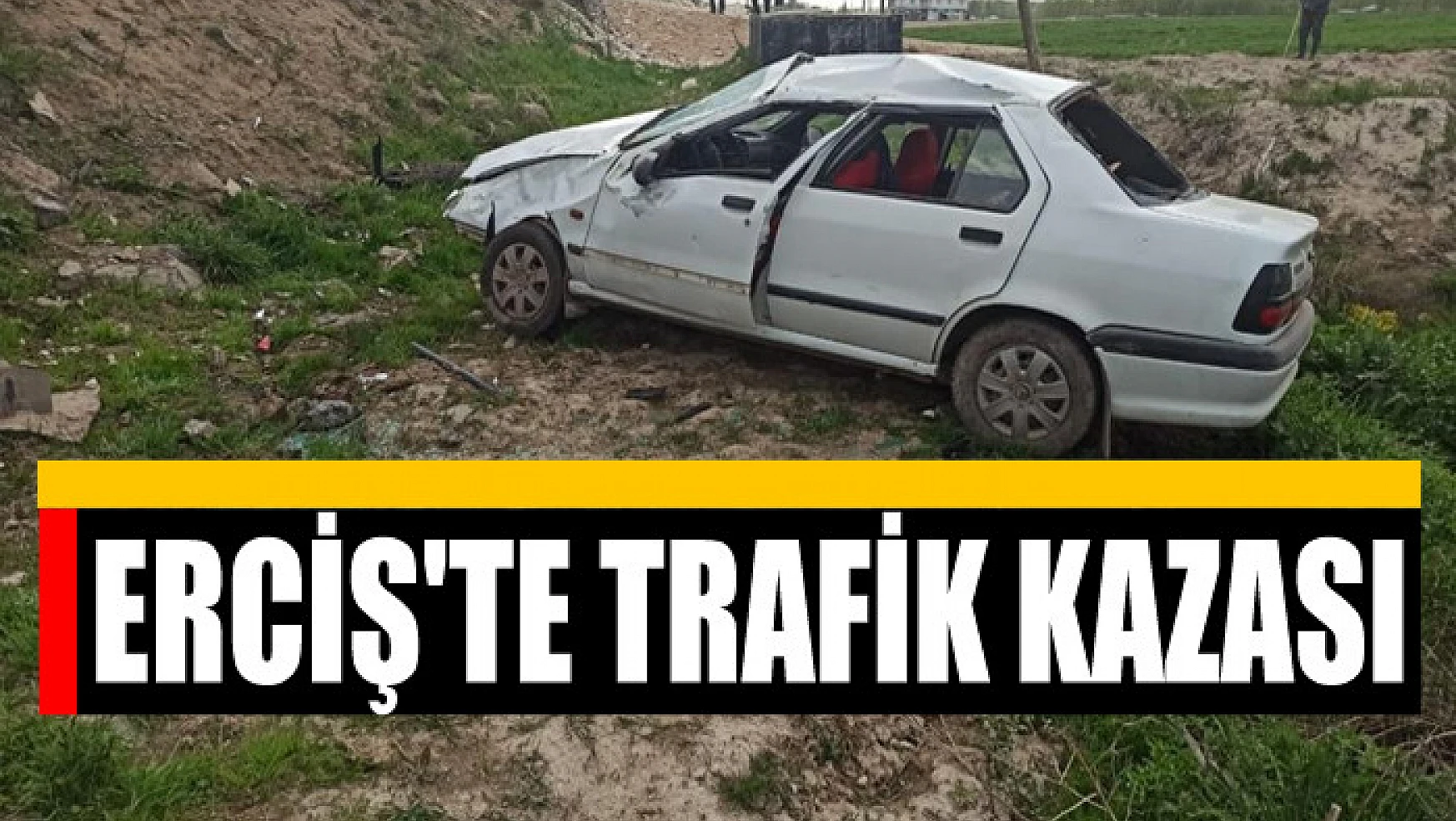 Erciş'te trafik kazası