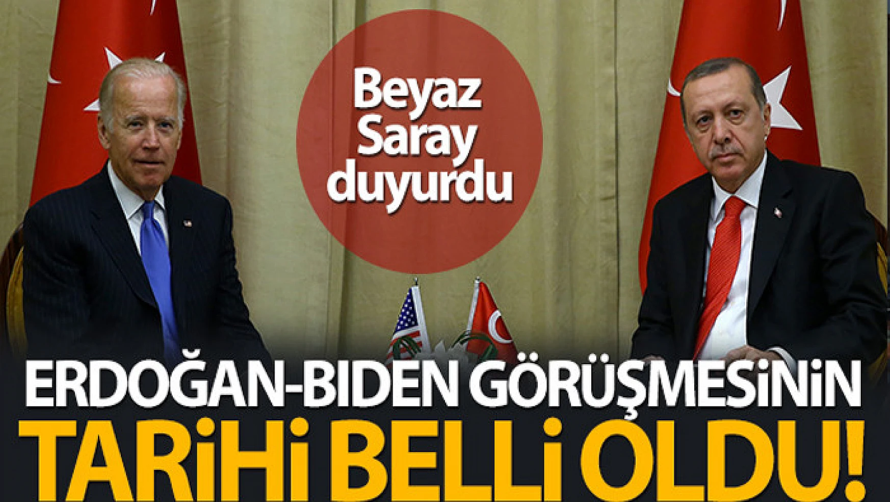 Cumhurbaşkanı Erdoğan ile Biden görüşmesinin tarihi belli oldu!