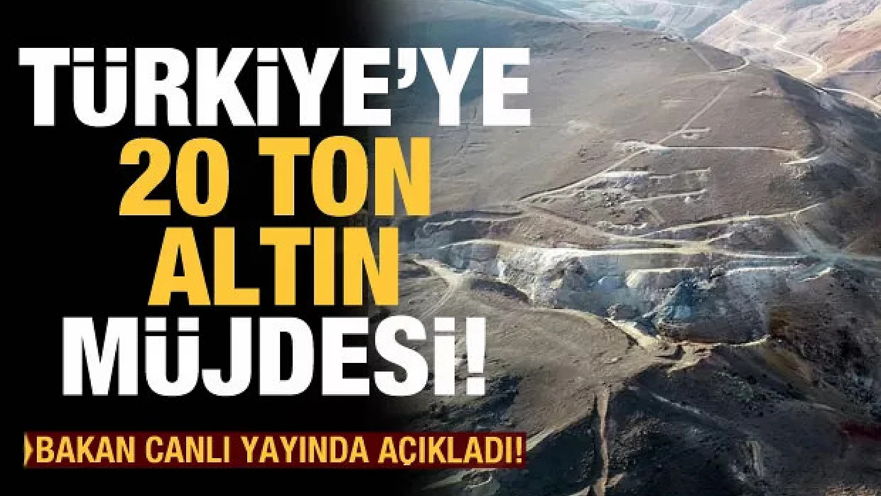 Türkiye'ye 20 ton altın müjdesi! Bakan Varank açıkladı