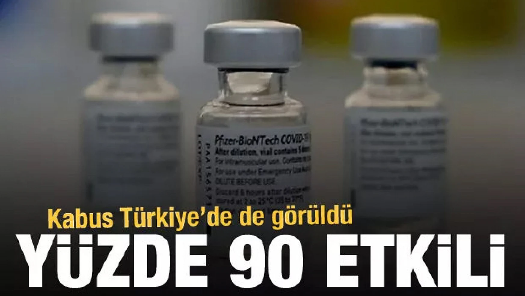 Türkiye'de görüldü! BioNTech aşısının delta varyantına karşı etkinlik oranı açıklandı
