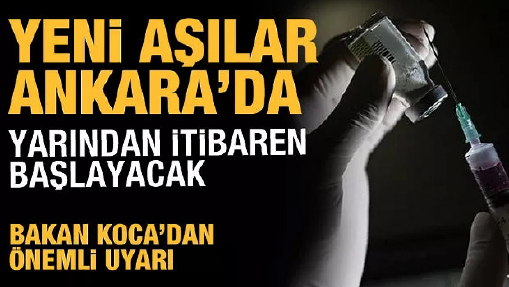 BioNTech aşılarında yeni sevkıyat Ankara'ya ulaştı!