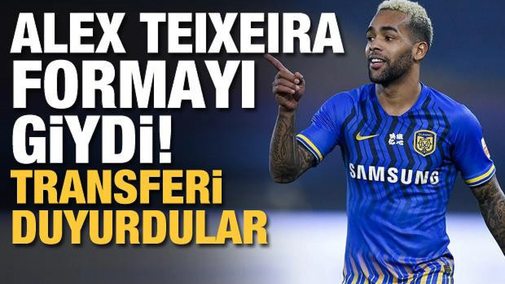 Alex Teixeira Beşiktaş formasını giydi!