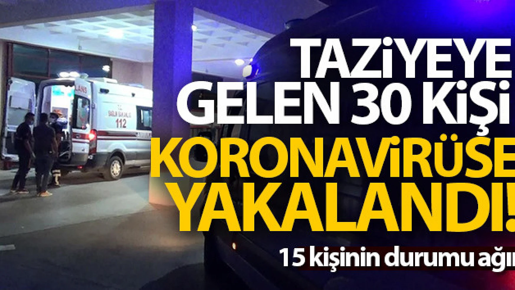 Diyarbakır'da camide kurulan taziyede korona cirit attı, 30 kişi virüse yakalandı