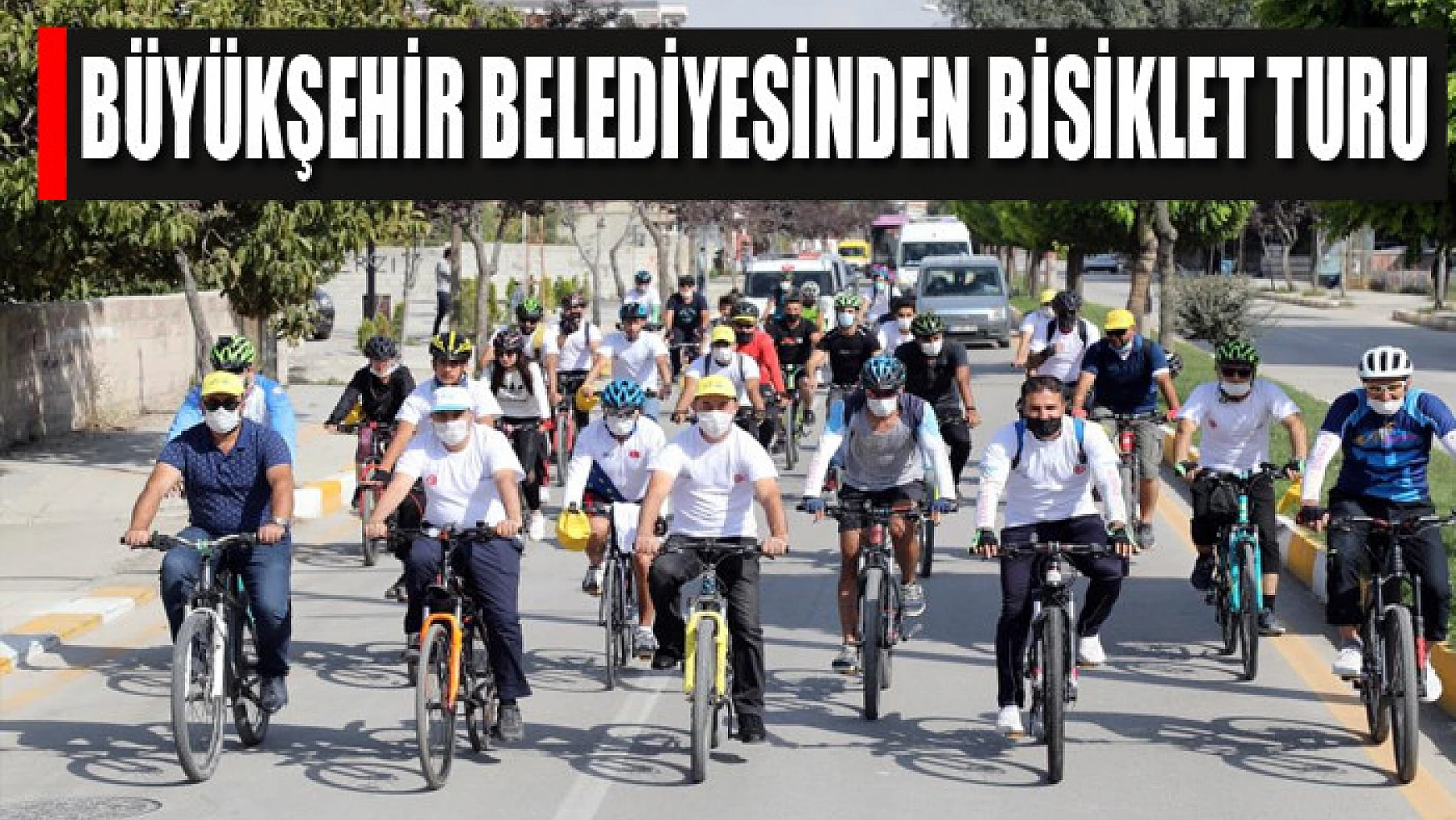 Büyükşehir belediyesinden bisiklet turu