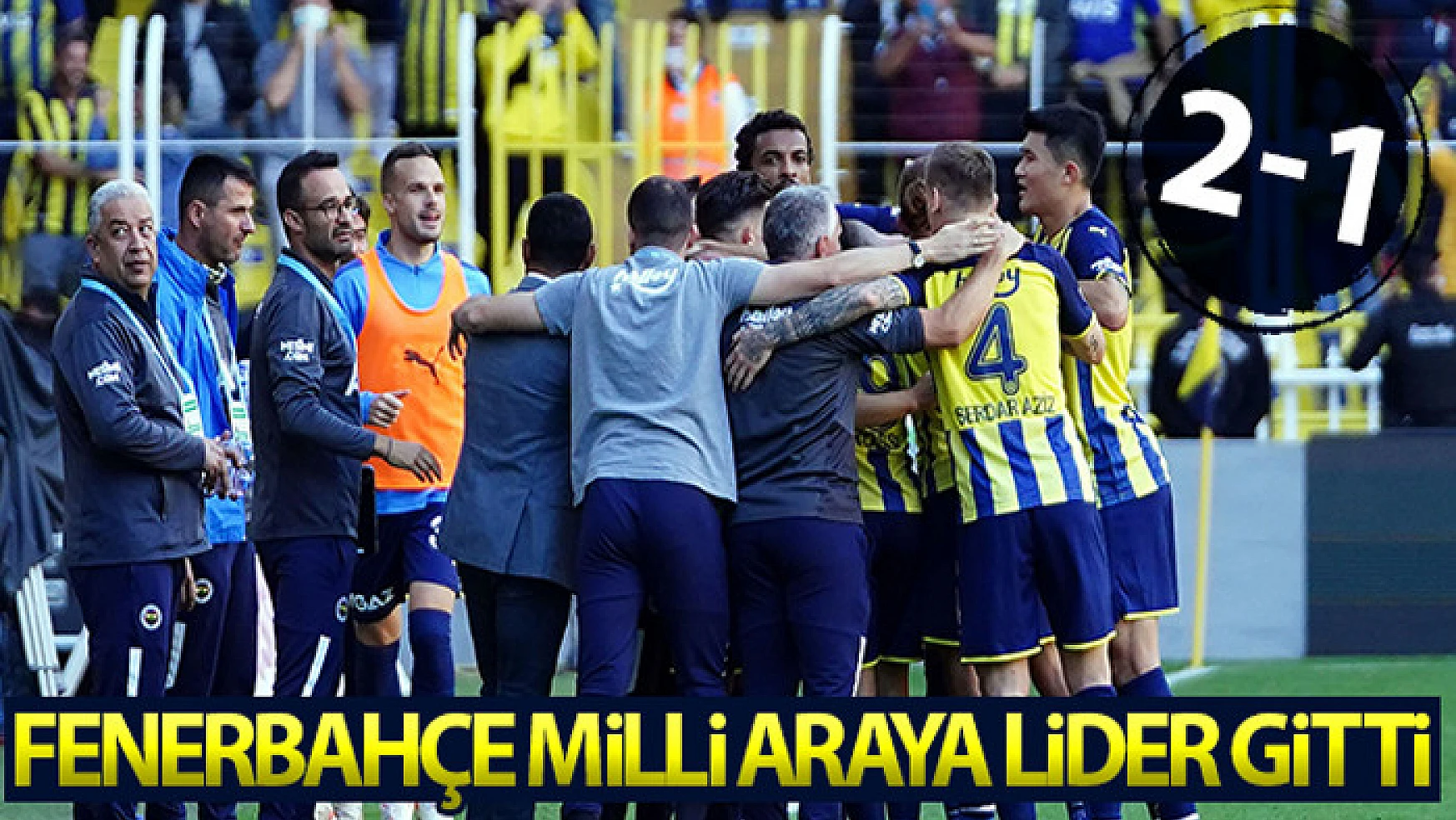 Fenerbahçe milli araya lider gitti