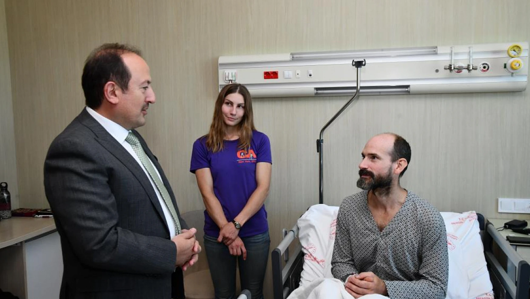 ABD'li Bilim Adamının Türkiye'de Tedavisi Sürüyor