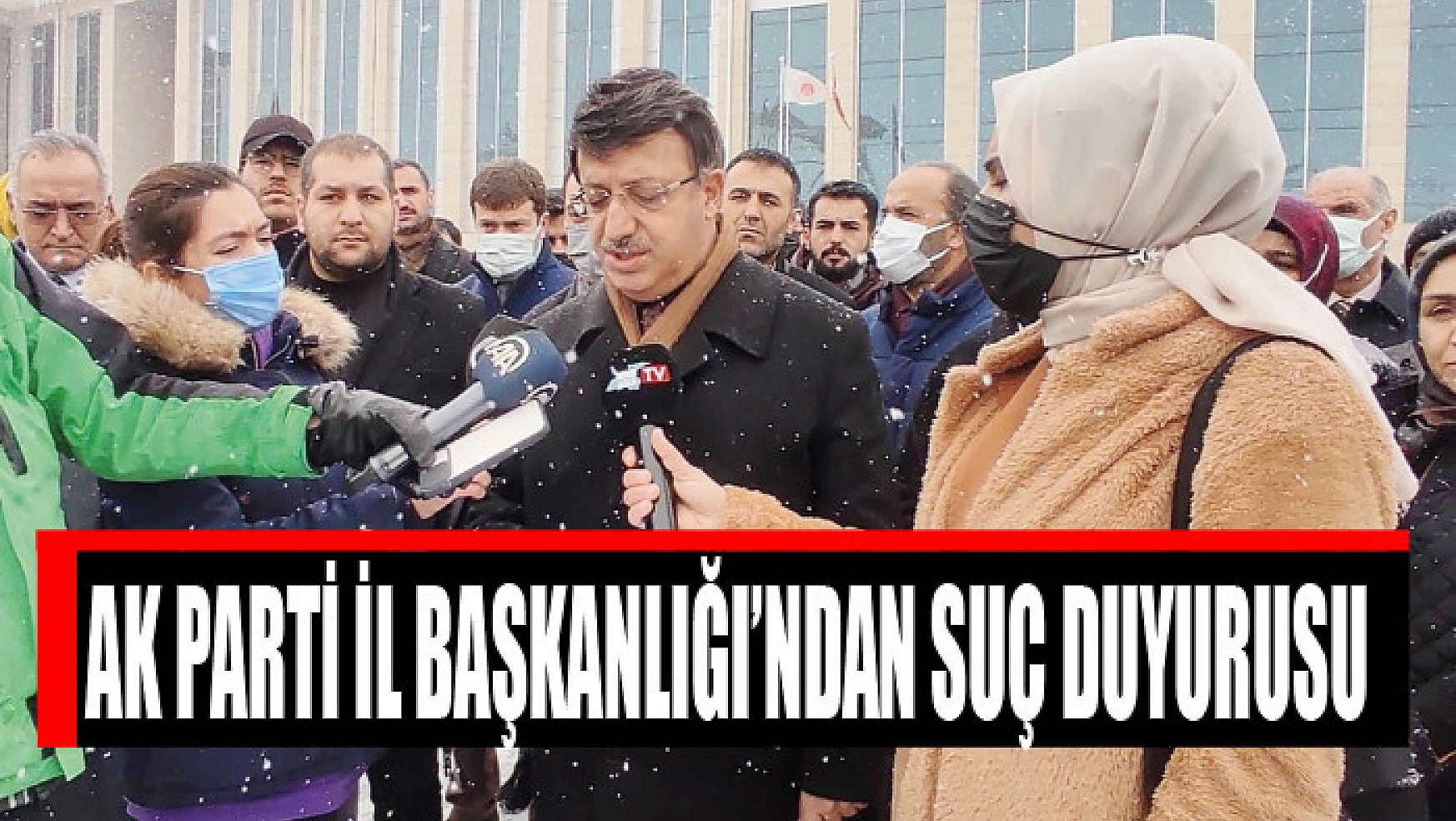 AK Parti Van İl Başkanlığı'ndan suç duyurusu