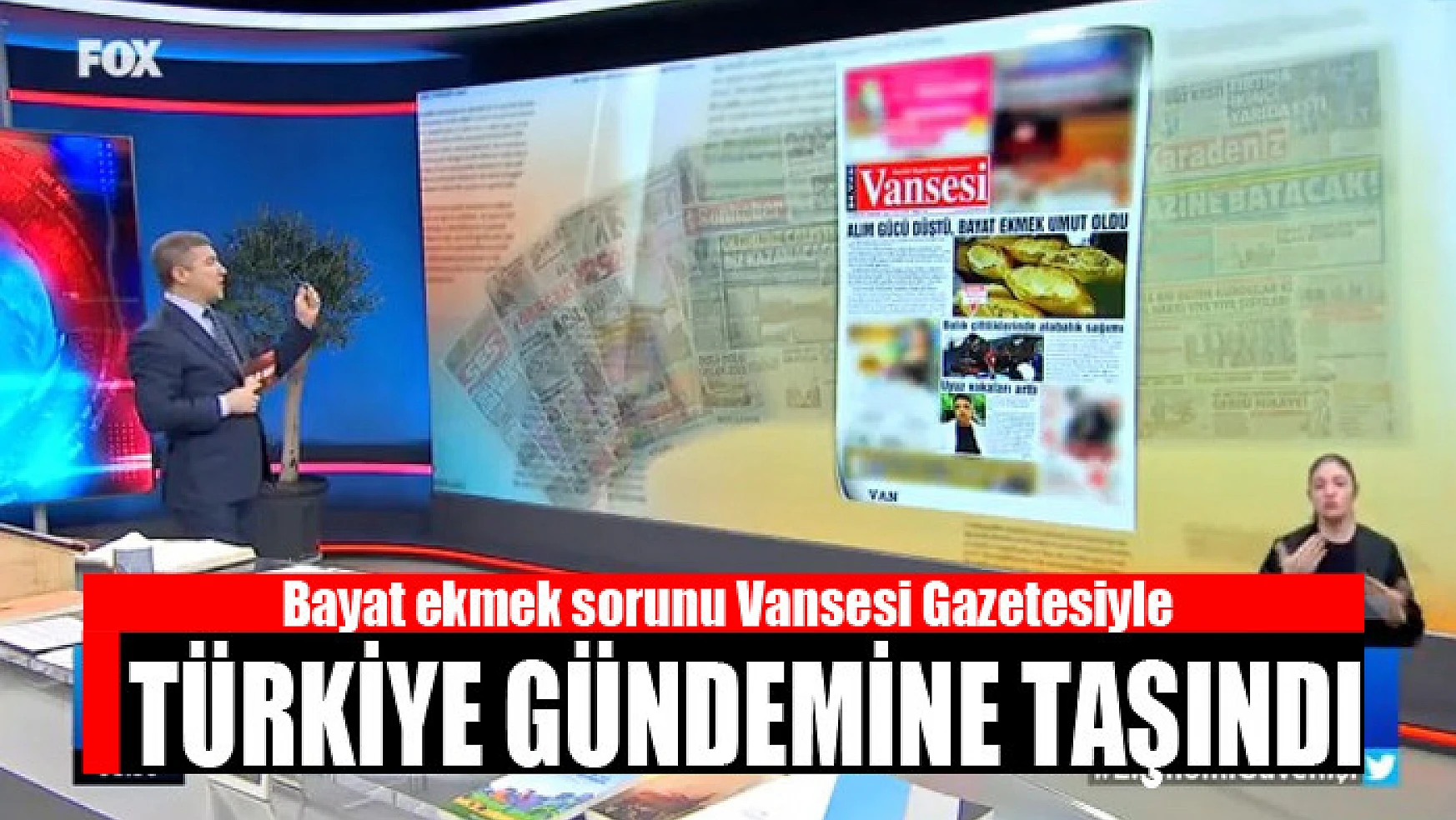 Bayat ekmek sorunu Vansesi Gazetesiyle Türkiye gündemine taşındı