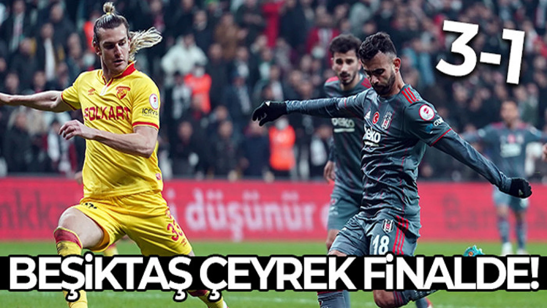 Beşiktaş çeyrek finalde!