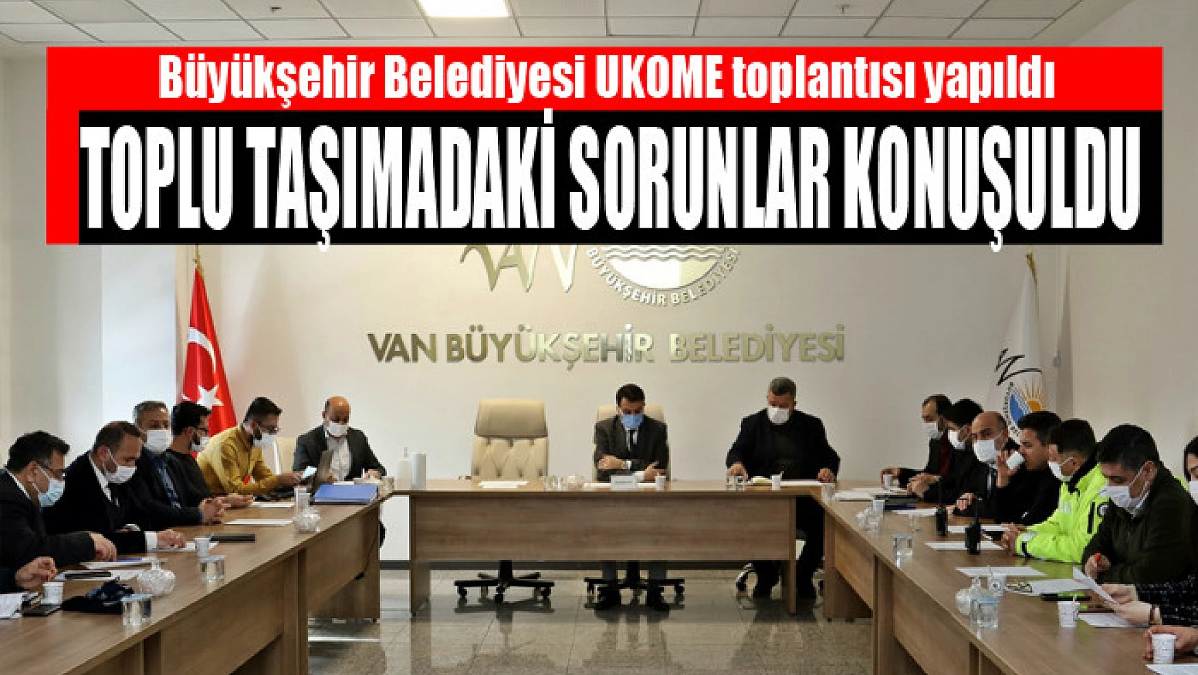 Büyükşehir Belediyesi UKOME toplantısı yapıldı