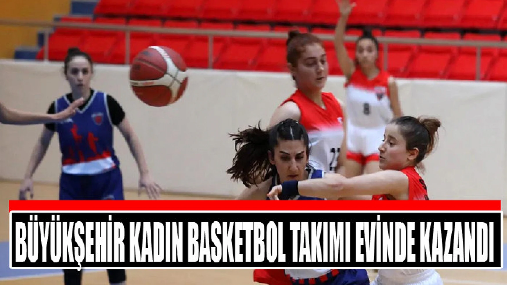 Büyükşehir kadın basket takımı evinde kazandı