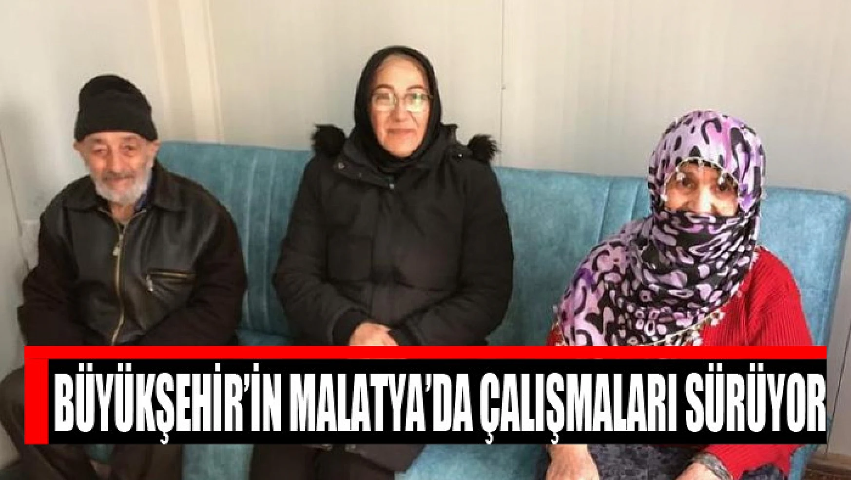 Büyükşehir'in Malatya'da çalışmaları sürüyor