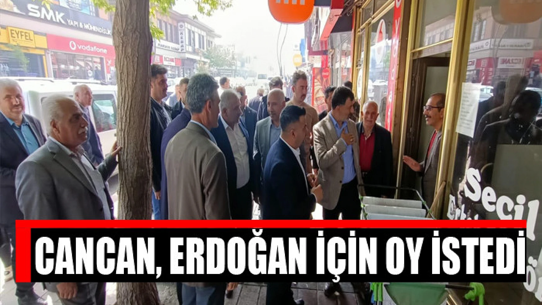Cancan, Erdoğan için oy istedi