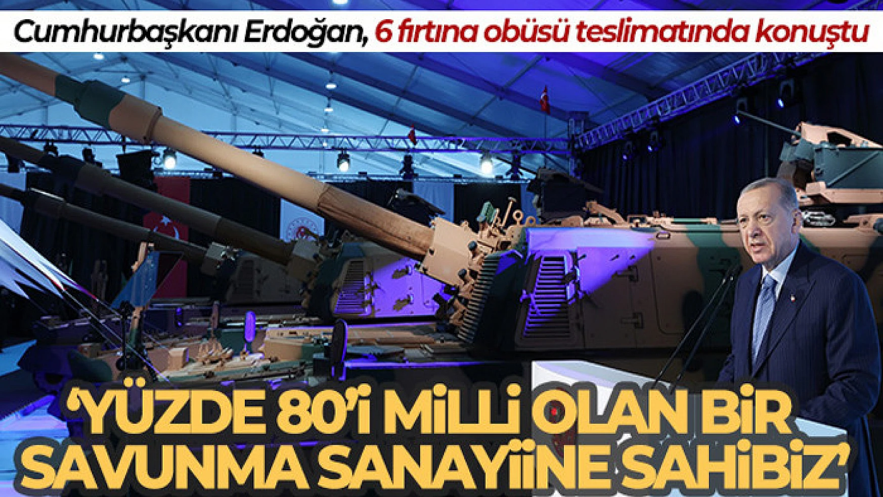 Cumhurbaşkanı Erdoğan: 'Arifiye Ana Bakım Fabrikası, ordumuzun ihtiyaçlarını karşılamayı sürdürüyor'