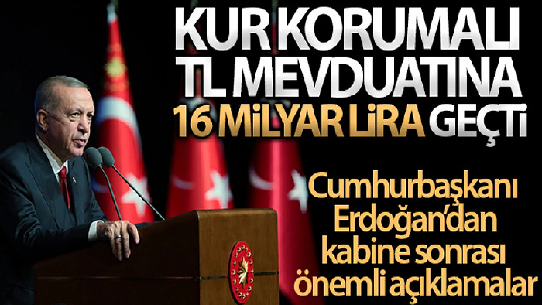 Cumhurbaşkanı Erdoğan: Benzer dalgalanmalar yaşanmaması için gereken her türlü tedbiri alıyoruz