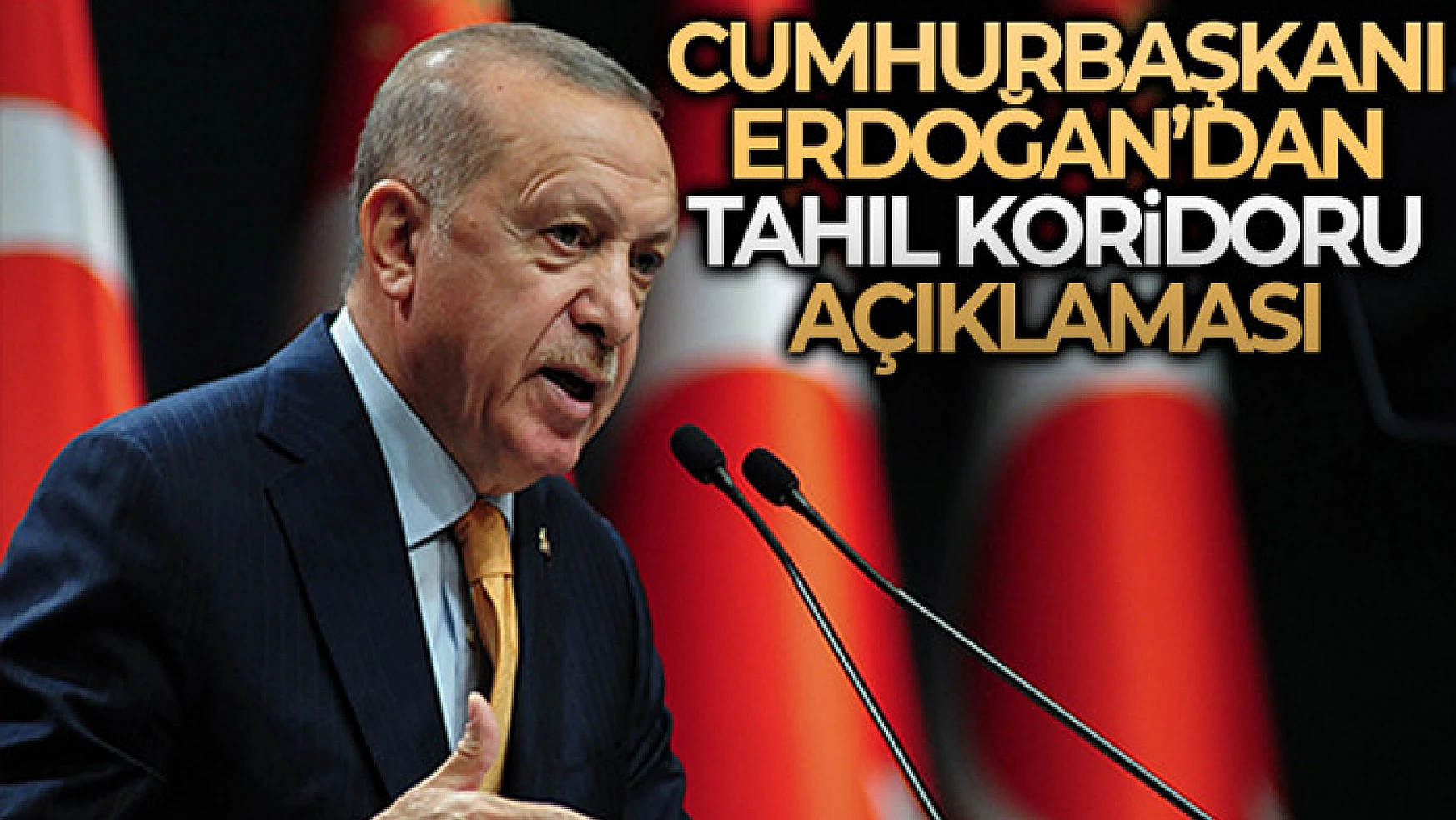 Cumhurbaşkanı Erdoğan: Tahıl Koridoru konusunda görüşmeleri yoğunlaştıracağız