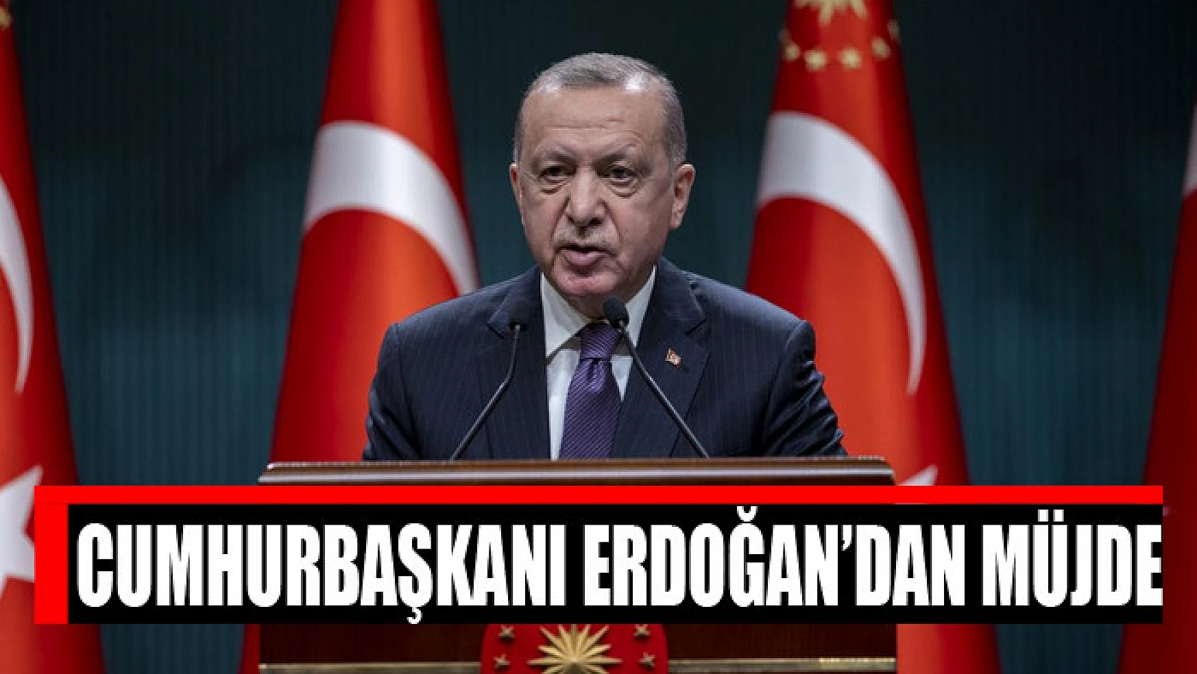 Cumhurbaşkanı Erdoğan'dan memurlara müjde