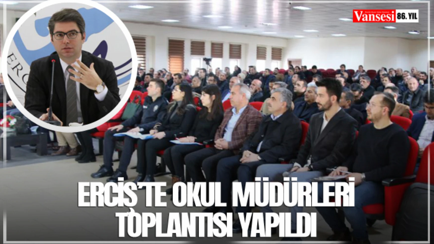 Erciş'te okul müdürleri toplantısı yapıldı