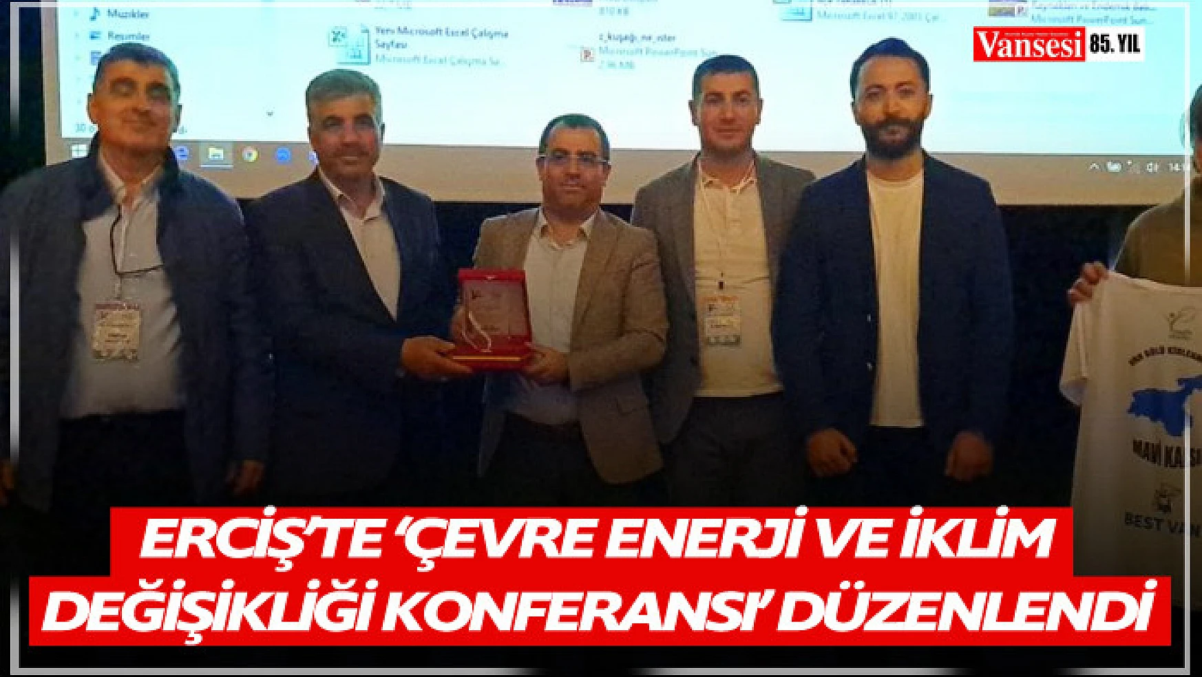Erciş'te 'Çevre Enerji ve İklim Değişikliği Konferansı' düzenlendi