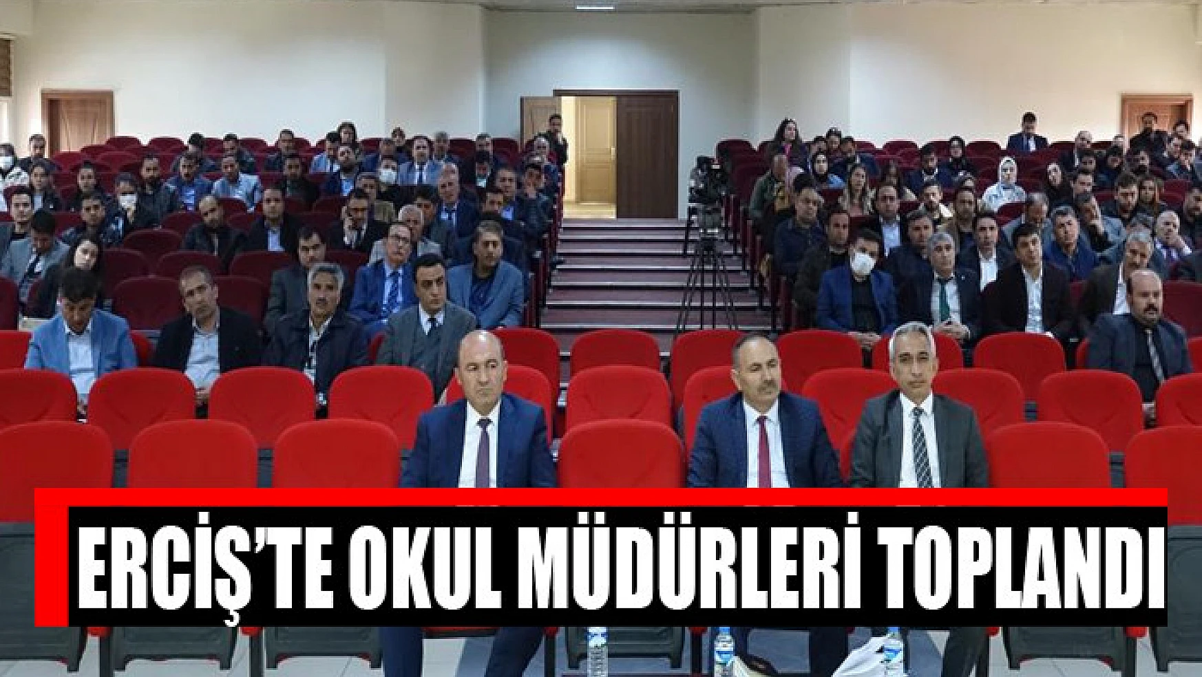 Erciş'te okul müdürleri toplandı