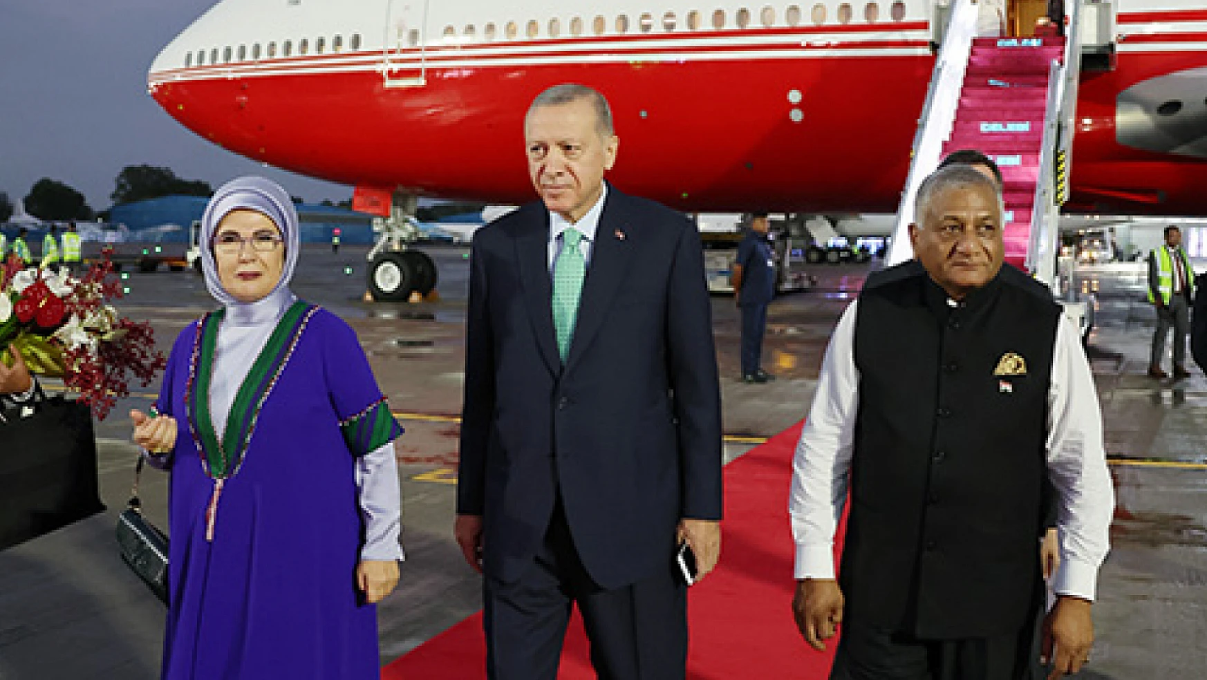Erdoğan, Hindistan'da