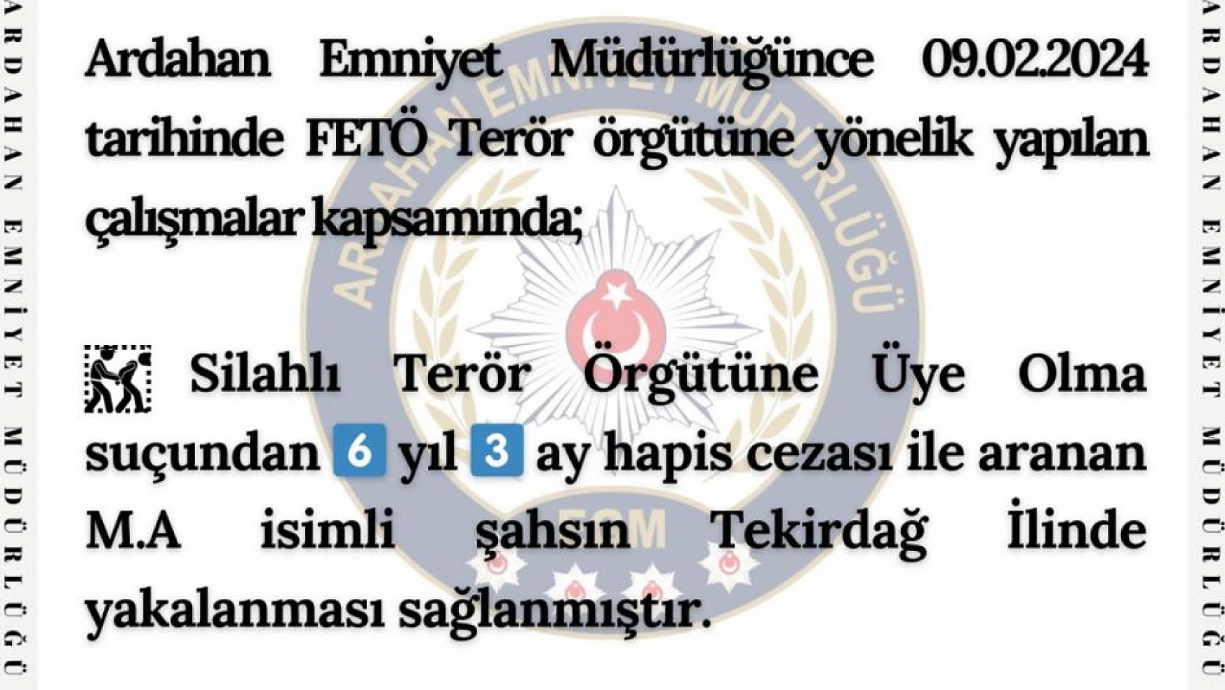 Firari hükümlü FETÖ üyesi Tekirdağ'da yakalandı