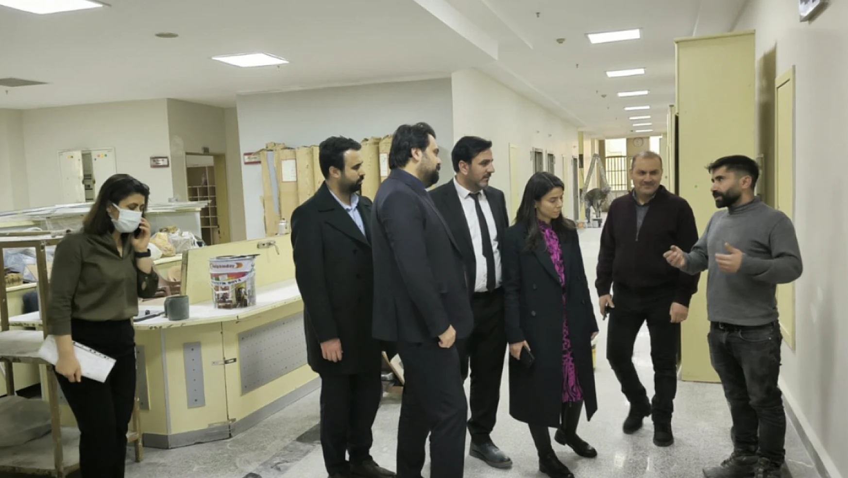 İl Sağlık Müdürü Tosun'dan Bölge hastanesinde incelemeler