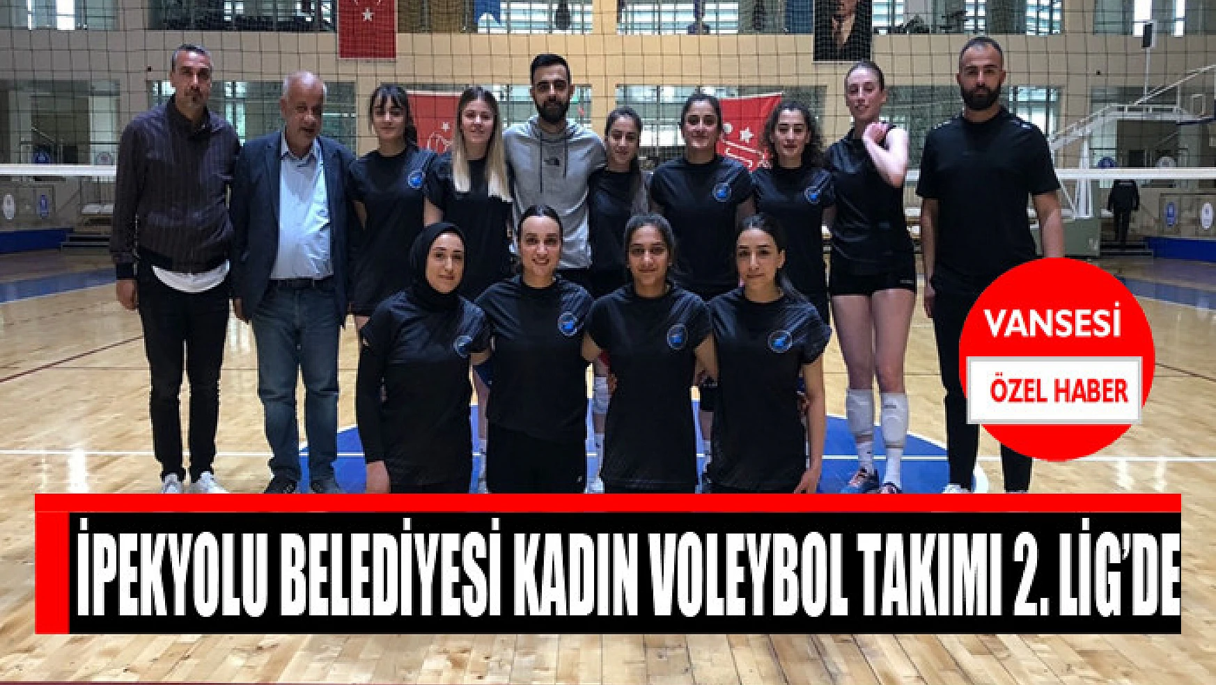 İpekyolu Belediyesi Kadın Voleybol Takımı 2. Lig'de