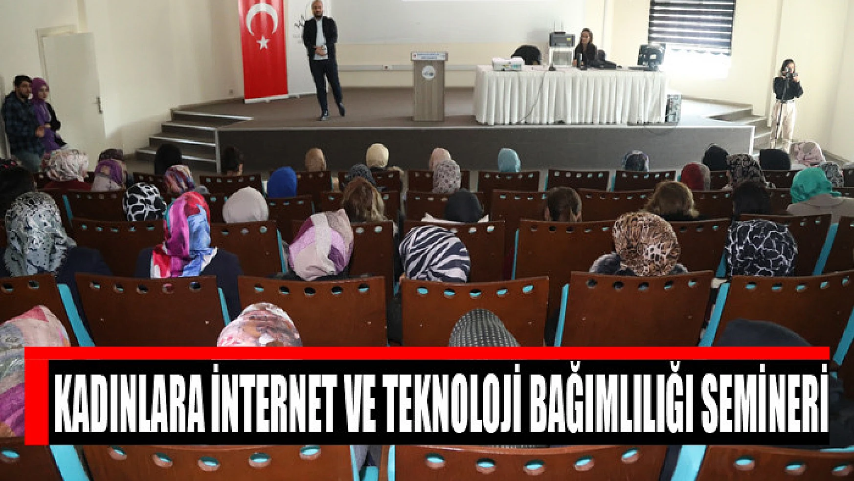Kadınlara internet ve teknoloji bağımlılığı semineri