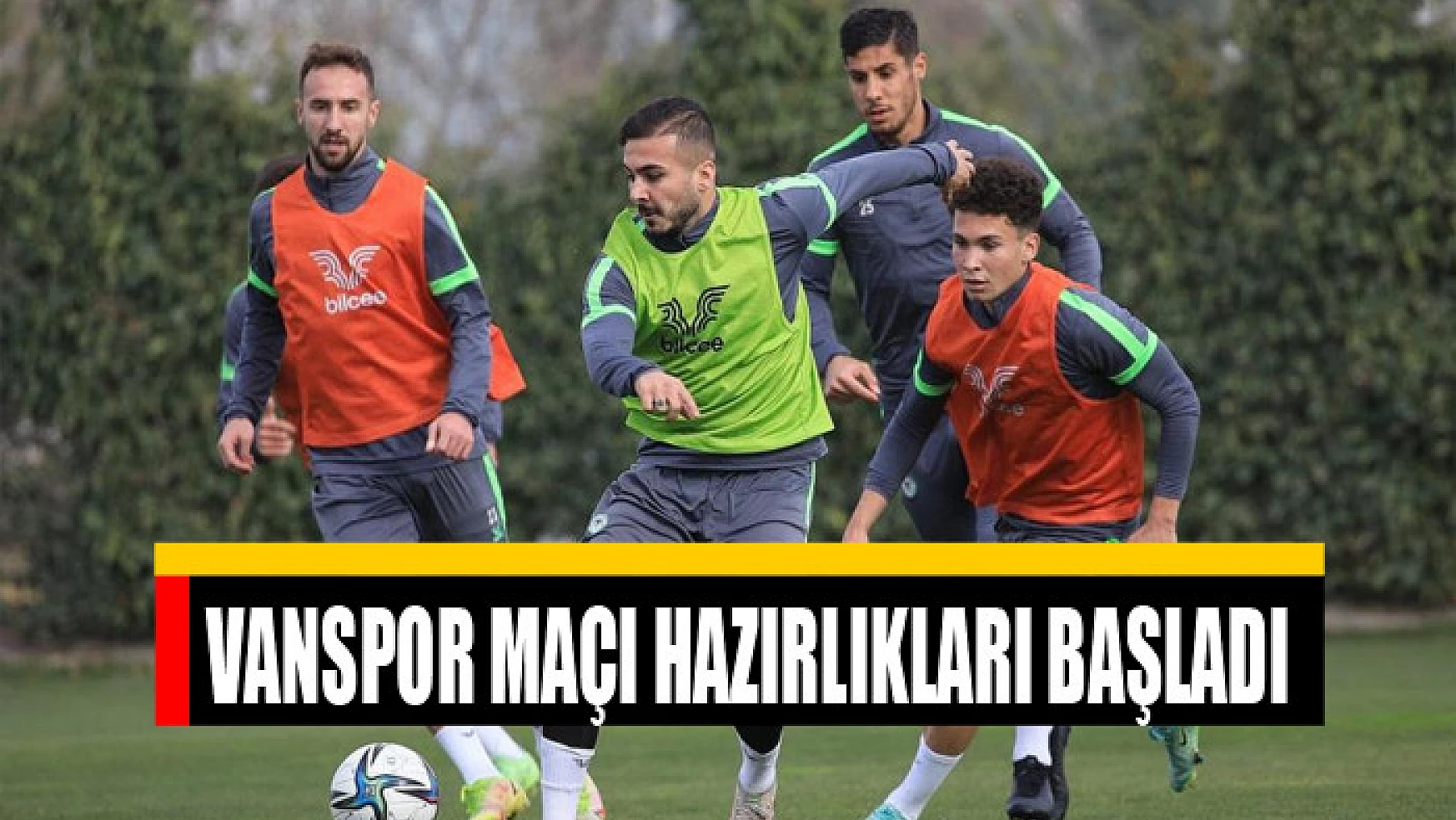 Konyaspor'da, Vanspor maçı hazırlıkları başladı