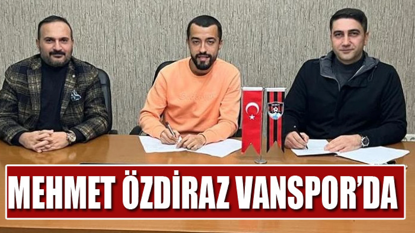 Mehmet Özdiraz Vanspor'da
