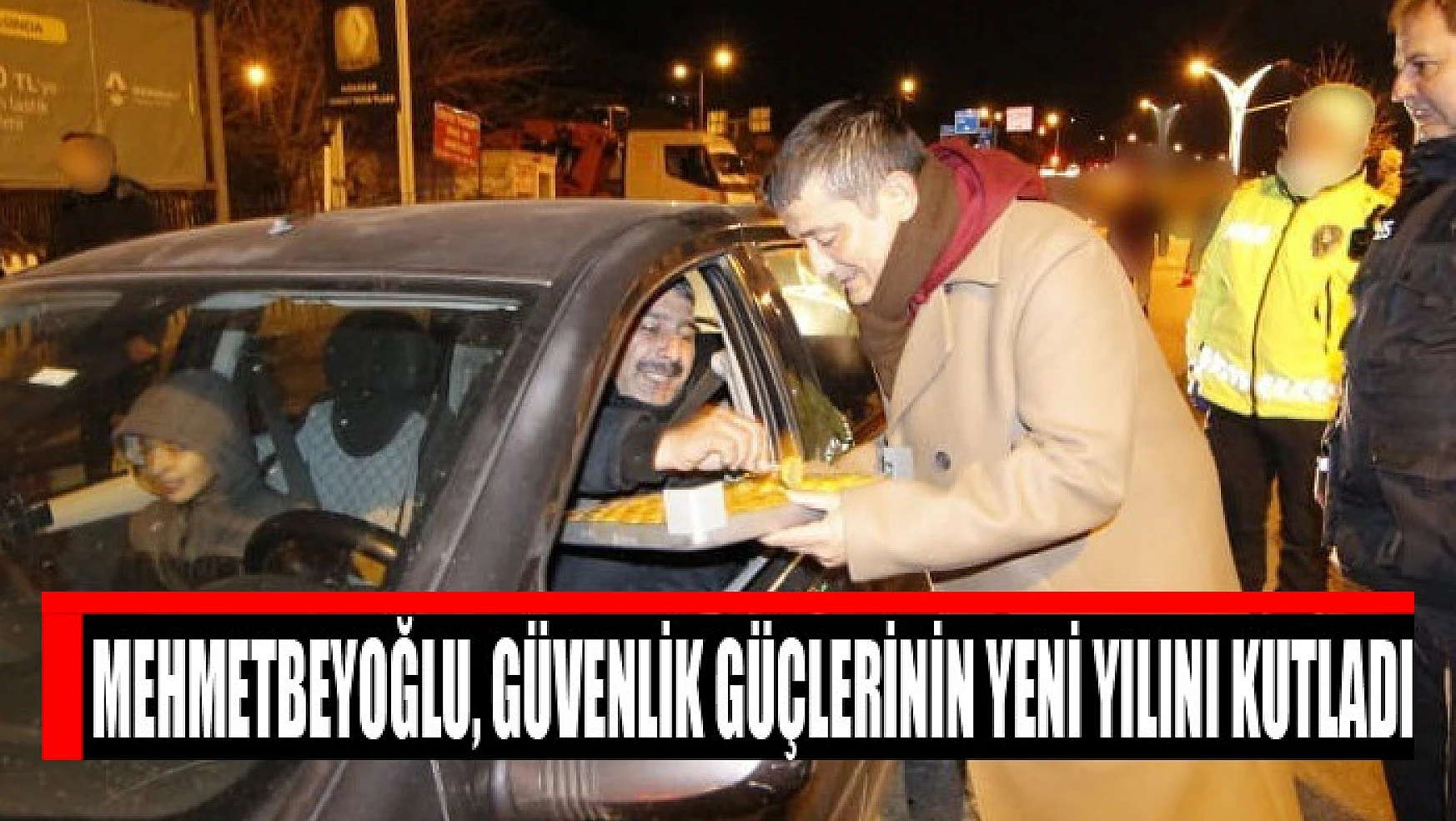 Mehmetbeyoğlu, güvenlik güçlerinin yeni yılını kutladı