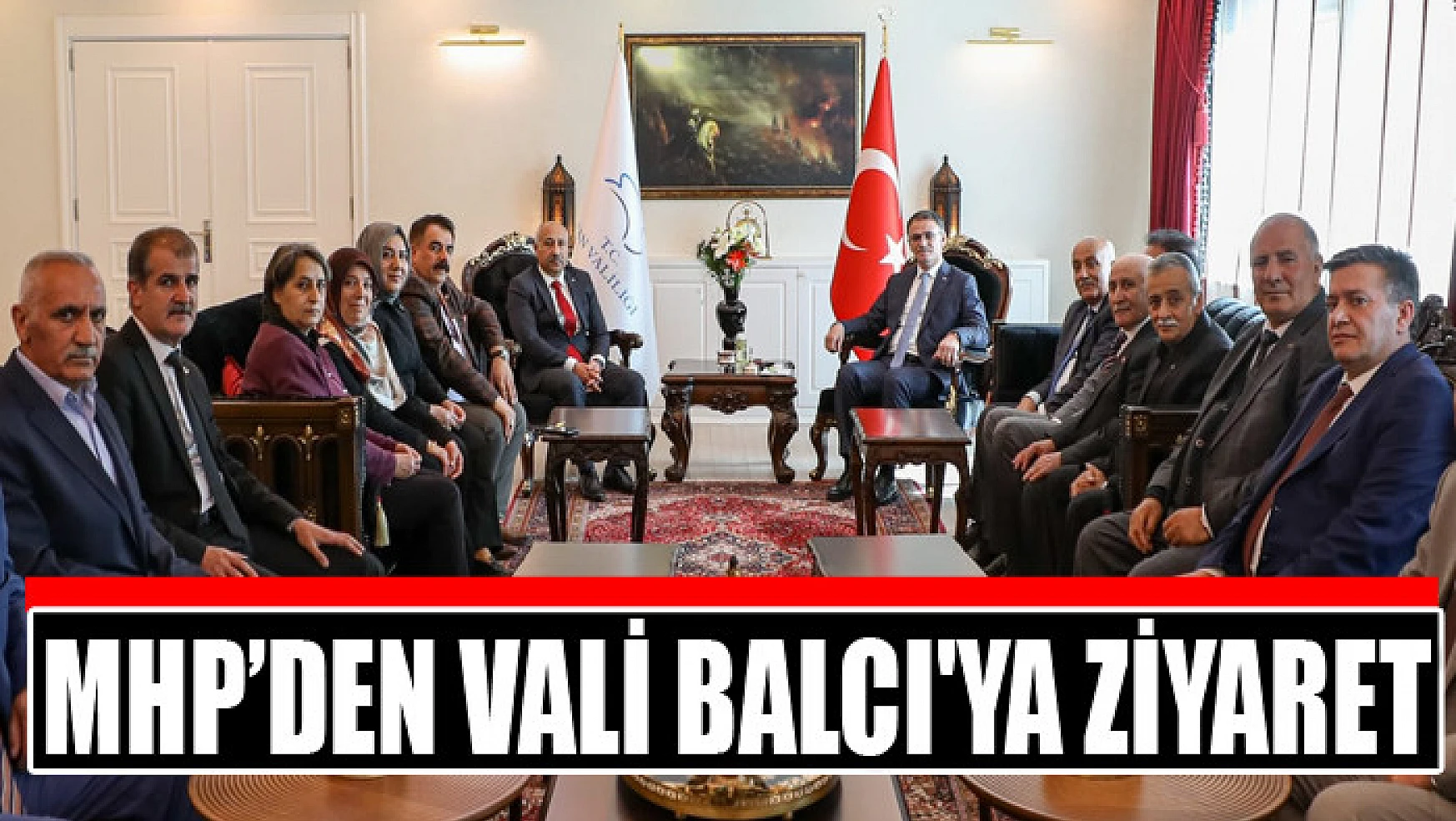 MHP'den Vali Balcı'ya ziyaret