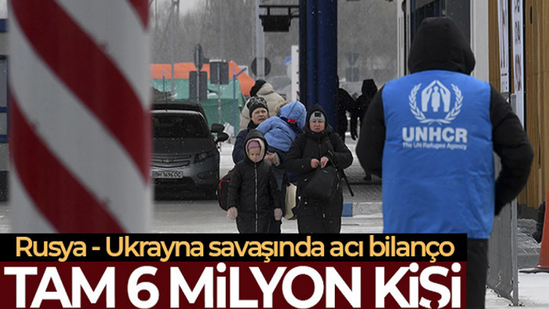 Rusya'nın saldırıları nedeniyle 6 milyondan fazla kişi Ukrayna'yı terk etti