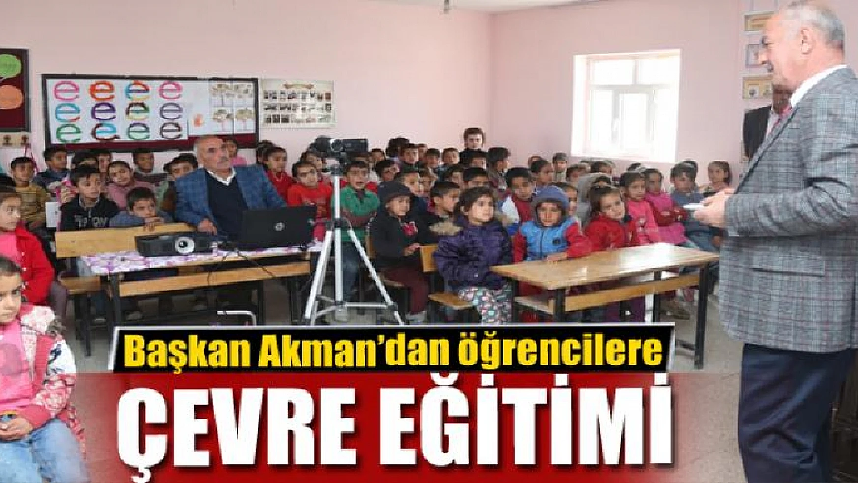 Başkan Akman'dan öğrencilere çevre eğitimi