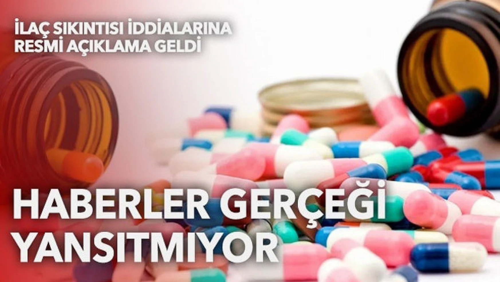 Türkiye İlaç ve Tıbbi Cihaz Kurumu'ndan 'ilaç sıkıntısı' iddialarına cevap
